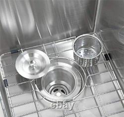 Starstar Workstation Top Mount/drop-in Stainless Steel Single Bowl Kitchen Sink