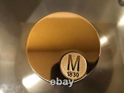 Tout nouveau sauteuse en cuivre Mauviel de 2 mm avec couvercle en verre et poignée en bronze, 3,2 litres