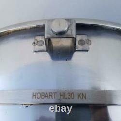 Véritable Hobart Hl30kn Pour Hobart Hl300 Legacy 30 Qt Mixer Bol En Acier Inoxydable