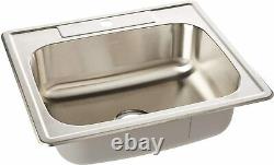 Zuhne Drop-in Stainless Steel Single Bowl Kitchen, Bar And Laundry Utility Sink